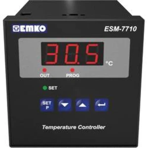 2bodový regulátor termostat Emko ESM-7710.2.05.0.1/01.00/2.0.0.0, typ senzoru J , 0 do 800 °C, relé 7 A
