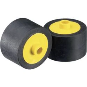 Gumový váleček Modelcraft, Ø 47 mm, 29 mm, otvor 8 mm, 2 ks
