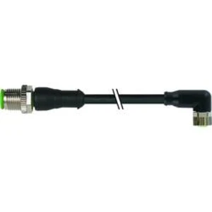Upravený zástrčkový konektor pro senzory - aktory Murr Elektronik 7000-40601-6300150 1.50 m, 1 ks