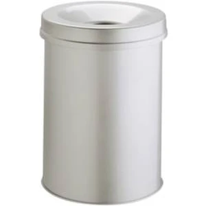 Durable 330510 odpadkový koš 15 l (Ø x v) 260 mm x 357 mm ocel šedá 1 ks
