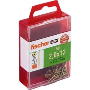 Šroub se zápustnou hlavou 2 mm 12 mm 50 ks Fischer 653915