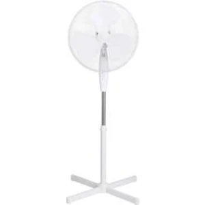 Stojanový ventilátor 45 W, 125 cm, bílá