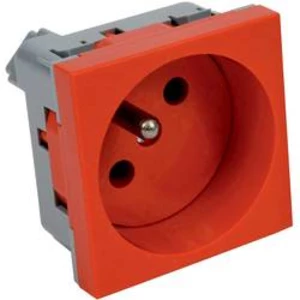 Přístrojová vložka jednonásobná zásuvka (d x š) 45 mm x 45 mm KOPOS QP 45x45_BB 1 ks červená