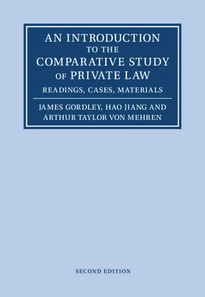 An Introduction to the Comparative Study of Private Law