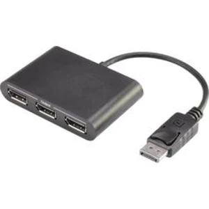 DisplayPort adaptér Renkforce RF-3174184, černá