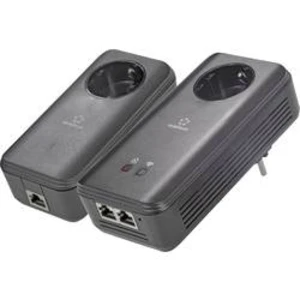 Powerline Wi-Fi Starter Kit Renkforce PL1200D WiFi, 1.2 GBit/s