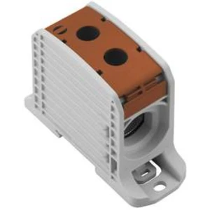 Průchodková svorka Weidmüller WPD 132 1X185/1X185 BN, 2502780000, šedá, hnědá, 1 ks