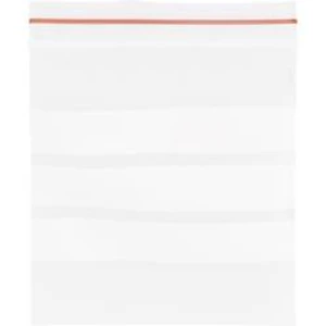 Uzavíratelný sáček s popisnými štítky TRU COMPONENTS (š x v) 80 mm x 120 mm, polyetylén, transparentní