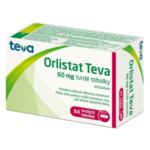 TEVA Orlistat 60 mg 84 kapslí