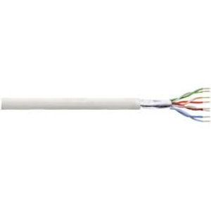 Síťový kabel F/UTP Cat 5e LogiLink CPV0013, stíněný, 100 m, šedá