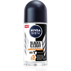 Nivea Men Invisible Black & White kuličkový antiperspirant pro muže 50 ml