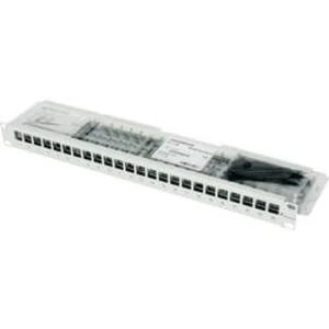 Síťový patch panel Telegärtner J02023K0027, 24 portů, CAT 6A, 1 U