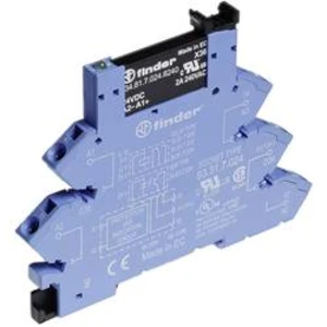 Vazební relé Finder 38.91.7.024.8240, 24 V DC, 2 A, 6,2 mm