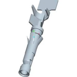 Zásuvkový kontakt CPC TE Connectivity 66601-2, samostatný kontakt pro kulatý faston, Provedení konektoru: zásuvkový kontakt 1, 1 ks