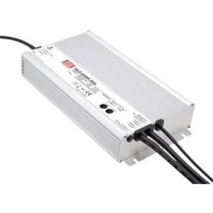 LED driver, napájecí zdroj pro LED konstantní napětí, konstantní proud Mean Well HLG-600H-12A, 480 W (max), 40 A, 12 V/DC