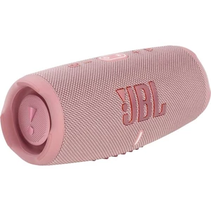 Prenosný reproduktor JBL Charge 5 ružový prenosný reproduktor • výkon 40 W • hudba cez Bluetooth 5.1 • technológia JBL Original Pro Sound • PartyBoost