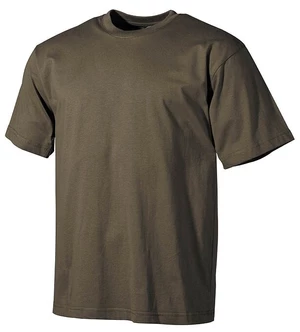 Bavlněné tričko US army MFH® s krátkým rukávem - oliv (Barva: Olive Green, Velikost: L)