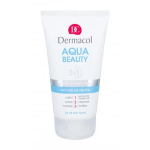 Dermacol Aqua Beauty 150 ml čisticí gel pro ženy na všechny typy pleti; na dehydratovanou pleť