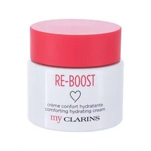 Clarins Re-Boost Comforting Hydrating 50 ml denní pleťový krém na suchou pleť; na mastnou pleť; na citlivou a podrážděnou pleť; na dehydratovanou pleť