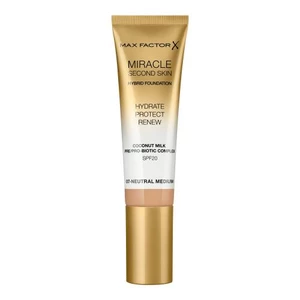 Max Factor Miracle Second Skin SPF20 30 ml make-up pro ženy 07 Neutral Medium
