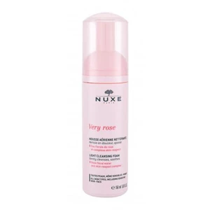 NUXE Very Rose Light 150 ml čisticí pěna pro ženy na všechny typy pleti; na citlivou a podrážděnou pleť; na dehydratovanou pleť
