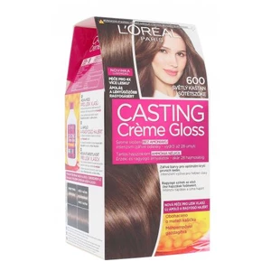 L´Oréal Paris Casting Creme Gloss 48 ml barva na vlasy pro ženy 600 Light Brown