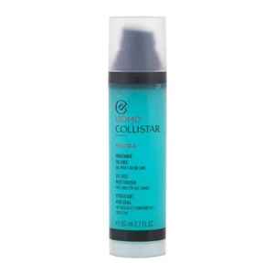 Collistar Uomo Oil Free Moisturizer Face and Eye Gel 80 ml pleťový gél na normálnu pleť; na všetky typy pleti; na unavenú pleť; na dehydratovanu pleť