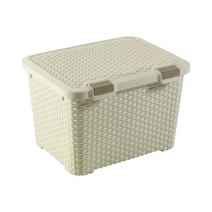 Zelený úložný box Curver Trunk, 43 l