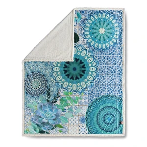 Prikrývka HIP Sinsin Blue, 130 × 160 cm