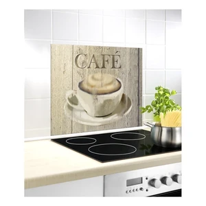 Sklenený kryt na stenu pri sporáku Wenko Café, 60 × 50 cm