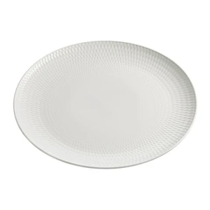 Biely porcelánový tanier Maxwell & Williams Diamonds, 36 cm