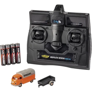 Carson Modellsport 500504135 VW Bus T1 Dunlop mit Anhänger 1:87 RC model auta elektrický cestný model zadný 2WD (4x2) vr