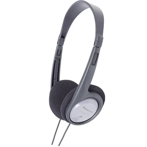 Panasonic RP-HT090E-H  TV slúchadlá On Ear na ušiach regulácia hlasitosti sivá