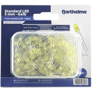 Barthelme  LED sortiment   žltá guľatý 5 mm 800 mcd 35 ° 30 mA 2 V