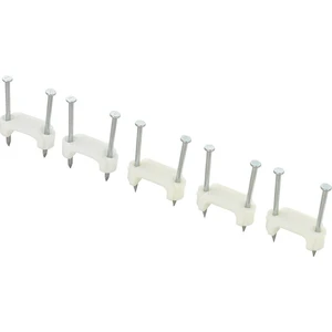 TRU COMPONENTS TC-DNF17203 klincové príchytky  1593094 Priemer káblového zväzku (rozsah) 17.70 mm (max)  s dvoma okami b