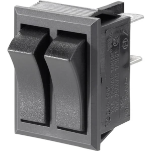TRU COMPONENTS kolískový spínač TC-R13-90PAA-01 250 V/AC 10 A 2x vyp/zap  s aretáciou 1 ks