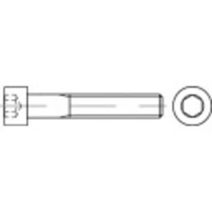 TOOLCRAFT  115166 skrutky s valcovou hlavou  M33 70 mm vnútorný šesťhran DIN 912   ocel  1 ks