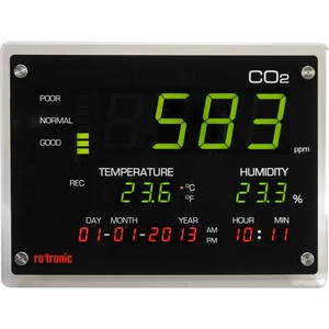 rotronic CO2-Display merač oxidu uhličitého (CO2) 0 - 5000 ppm