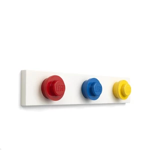 Cuier de perete, mai multe variante - LEGO Culoare: roșu, albastru, galben