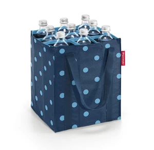 Nákupní taška na lahve Reisenthel Bottlebag Mixed dots blue