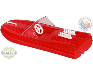 SMĚR Člun Na vodu motorový Červený PLAST