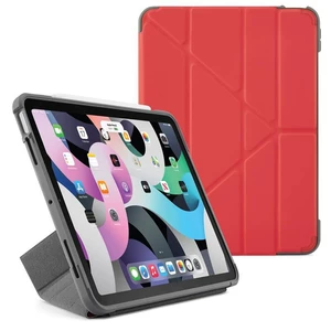 Puzdro na tablet Pipetto Origami Shield na Apple iPad Air 10.9" (2020) (PIP044-53-Q) červené Vysoce odolné ochranné pouzdro s polohovatelným krytem.

