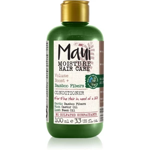 Maui Moisture Volume Boost + Bamboo Fibers posilňujúci kondicionér pre jemné vlasy 100 ml