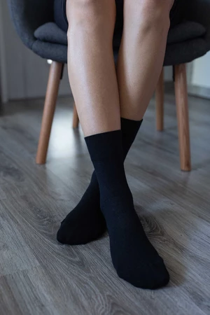 Barefoot ponožky - černé 47-50