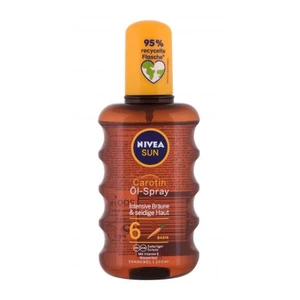Nivea Sun Tanning Oil Spray SPF6 200 ml opalovací přípravek na tělo unisex