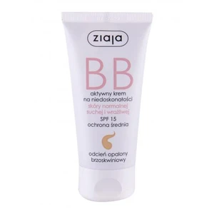 Ziaja BB Cream Normal and Dry Skin SPF15 50 ml bb krém pro ženy Dark