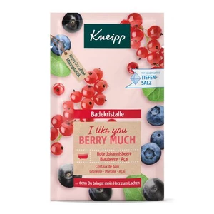 Kneipp Mineral Bath Salt I Like You Berry Much Redcurrant, Blueberry & Acai 60 g koupelová sůl unisex