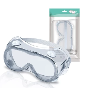 FDA CE Safety Goggles Anti Fog Dust Protective Goggles Splash-proof Glasses Lens Lab Work Eye Protection