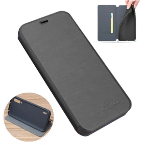 Bakeey Shockproof Flip with Stand Card Slot Full Body Brushed Leather Soft Protective Case for Xiaomi A3 / Xiaomi CC9e N
