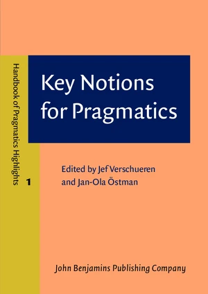 Key Notions for Pragmatics